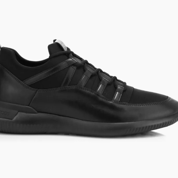 Tod's No Code Sportivo Leather & Neoprene Sneakers UK Size 7.5 - Picture 15 of 16